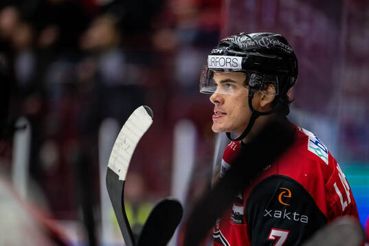Malmö Redhawks Oliver Lauridsen deppar