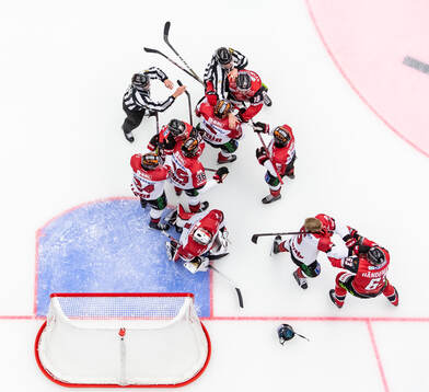 Bråk mellan Malmö Redhawks och Örebros spelarna