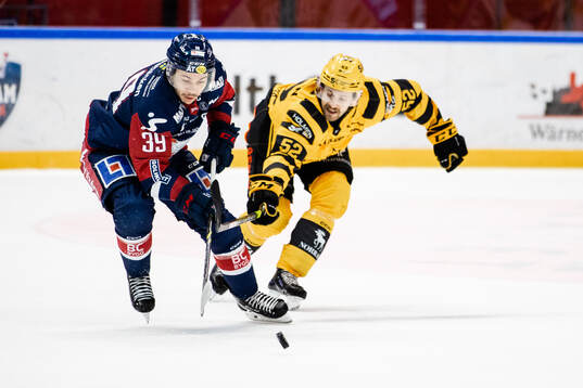 Linköpings Ty Rattie och Skellefteås Arvid Lundberg