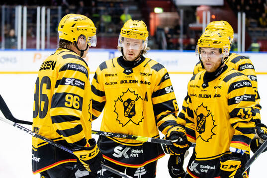 Skellefteås Rickard Hugg, Jonathan Pudas och Filip