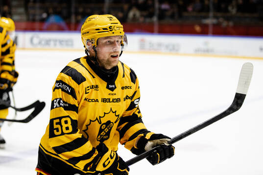 Skellefteås Oskar Nilsson jublar