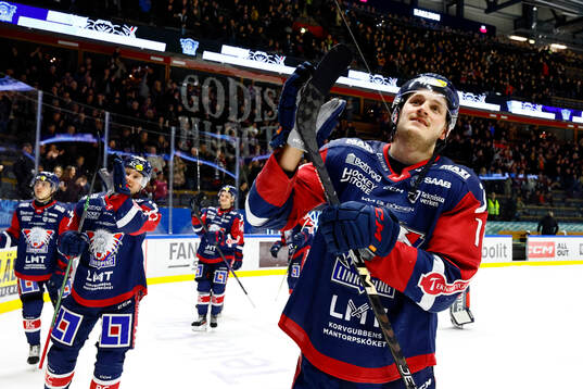 Linköpings Henrik Törnqvist jublar