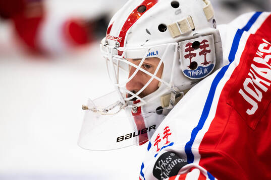 Timrås målvakt Jacob Johansson