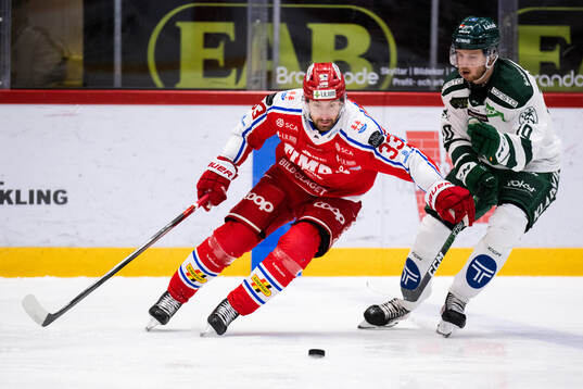 Timrås Albin Lundin och Färjestads Marcus Nilsson