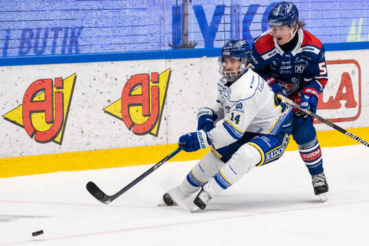 Leksands Oskar Lang och Oskarshamns David Quenneville