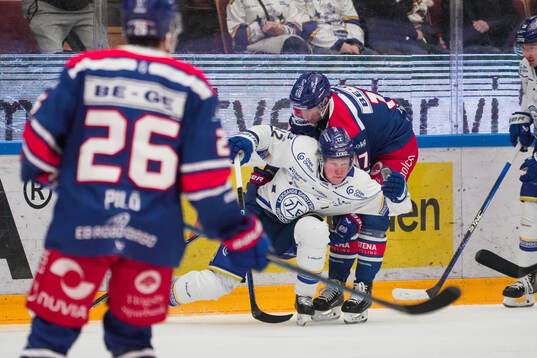 Leksands Kalle Östman och Oskarshamns Jonas Engström