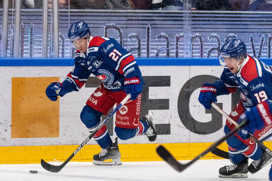 Oskarshamns Myles Powell och Hampus Plato