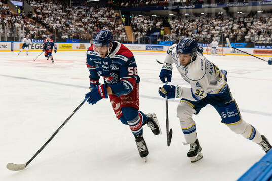 Oskarshamns Robin Norell och Leksands Jesper Kandergård