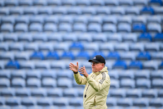 head coach Janne Andersson of the Swedish men's football