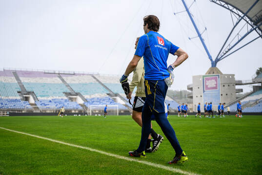 goalkeeper Jacob Widell Zetterström of the Swedish men's