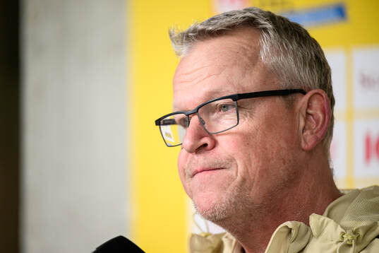 head coach Janne Andersson of the Swedish men's football