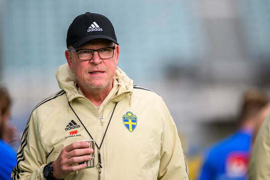 head coach Janne Andersson of the Swedish men's football