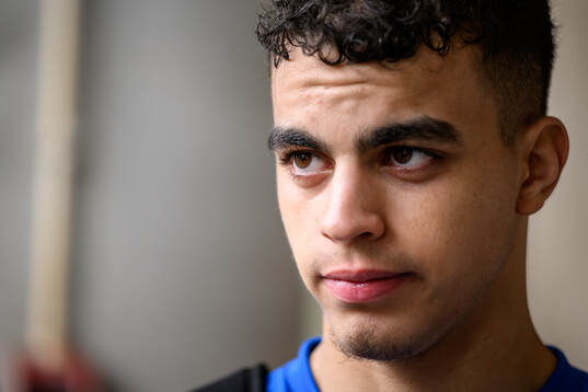 Yasin Ayari of the Swedish men's football national team