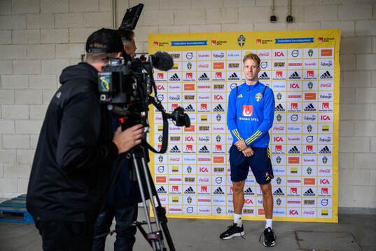 Samuel Gustafson of the Swedish men's football national