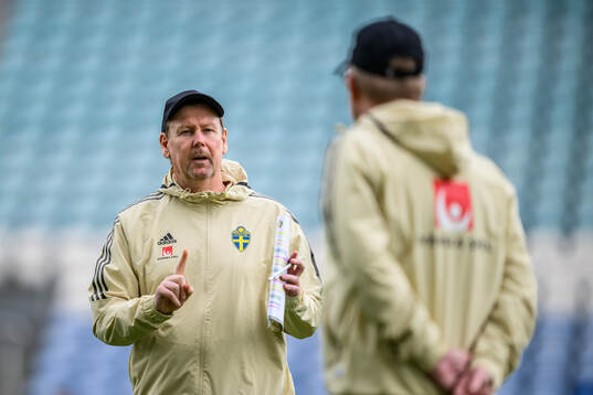 assistant coach Peter Wettergen and scout Lasse Jacobsson