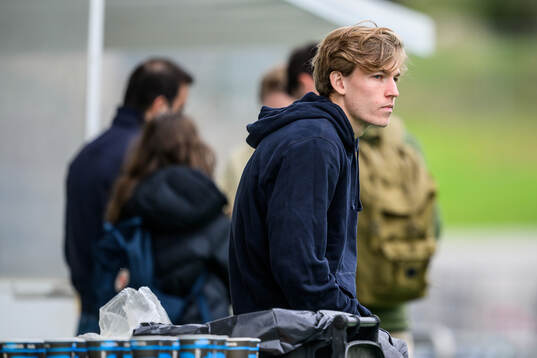 Johan Bångsbo of the Swedish men's football national team
