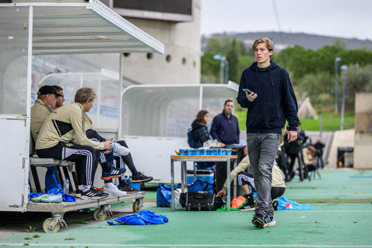 Johan Bångsbo of the Swedish men's football national team