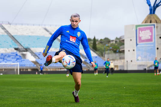 Jacob Ondrejka of the Swedish men's football national team