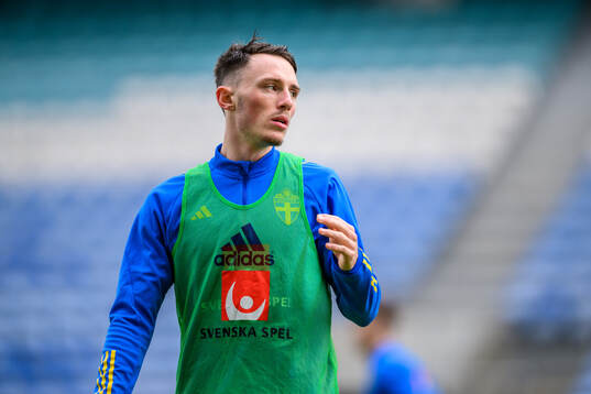 Noah Persson of the Swedish men's football national team at