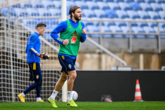 Christoffer Nyman of the Swedish men's football national