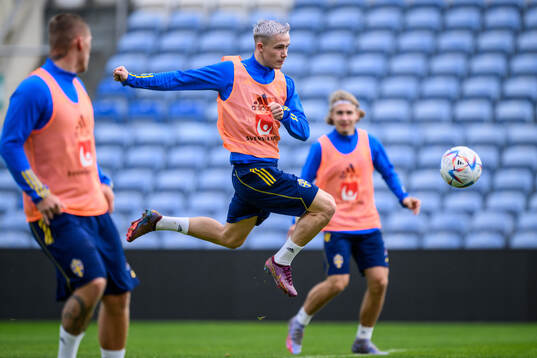 Jacob Ondrejka of the Swedish men's football national team