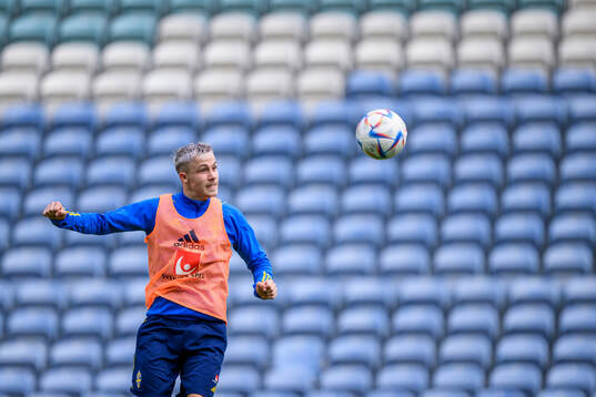 Jacob Ondrejka of the Swedish men's football national team