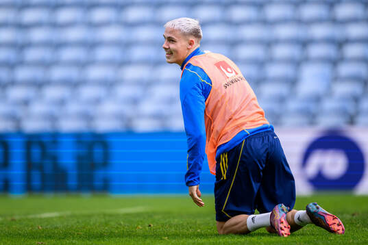 Jacob Ondrejka of the Swedish men's football national team