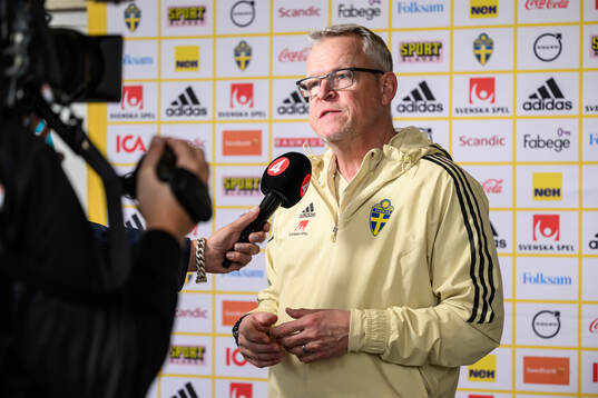 head coach Janne Andersson of the Swedish men's football