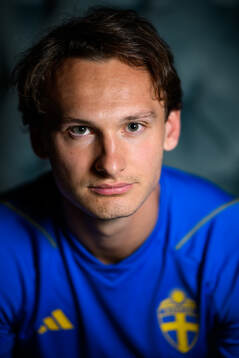 Hjalmar Ekdal of the Swedish men's football national team