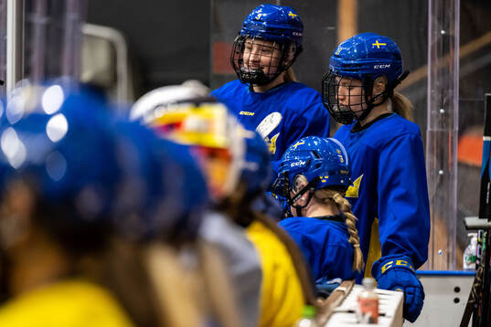 Hilda Svensson of Sweden at a practice session