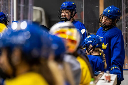 Mira Markström of Sweden at a practice session