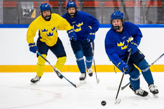 Jenna Raunio of Sweden at a practice session