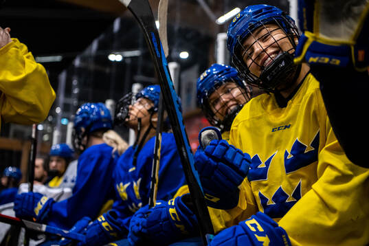 Stella Lindell of Sweden at a practice session