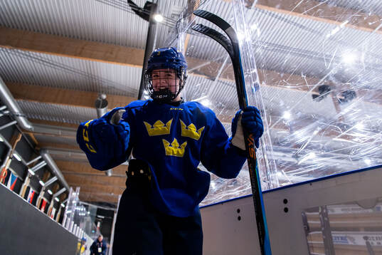 Mira Jungåker of Sweden at a practice session