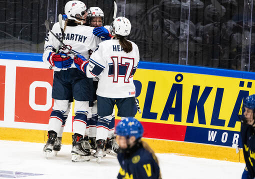 Samantha Taber of USA  celebrates