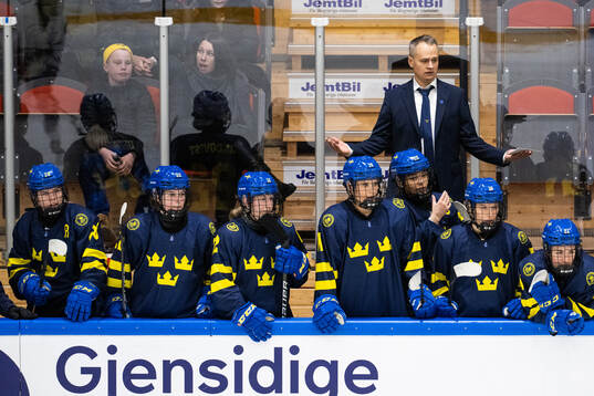 Head coach Andreas Karlsson of Sweden