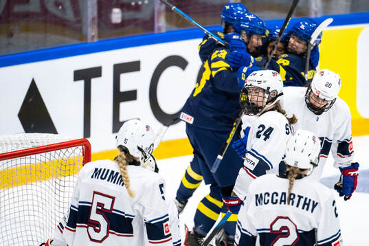Margaret Scannell of USA  looks dejected