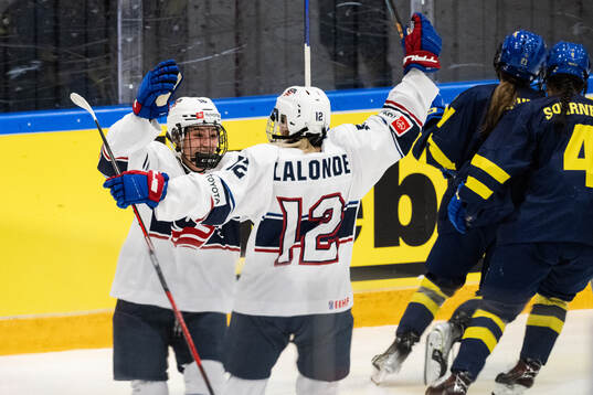 Lucia Digirolamo of USA celebrates