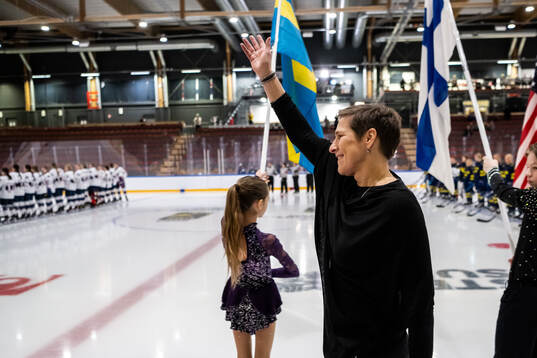 Åsa Elfving inducted into the Swedish Hockey Hall of Fame