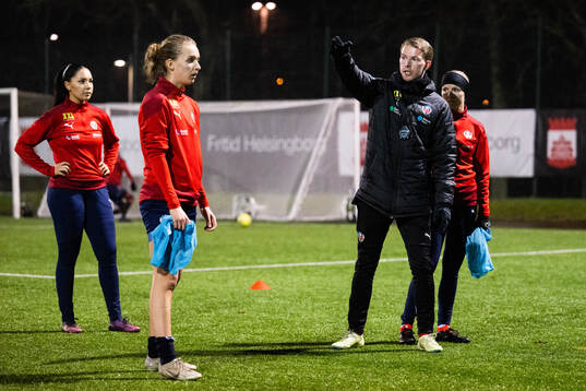 Helsingborgs tränare Kristoffer Schönbeck
