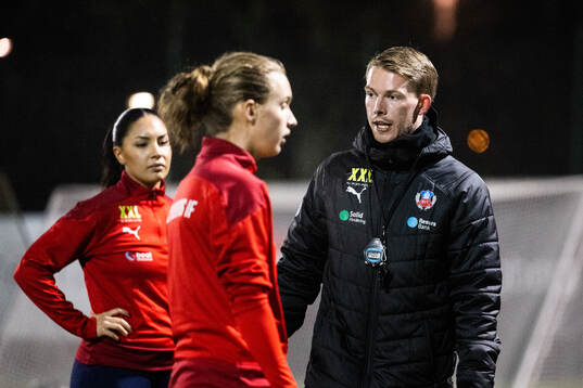 Helsingborgs tränare Kristoffer Schönbeck