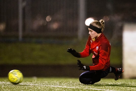 Målvakt Rebecka Kure Larsen