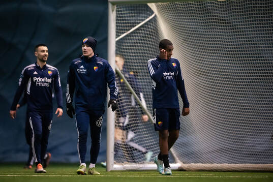 Oliver Berg och Isak Alemayehu