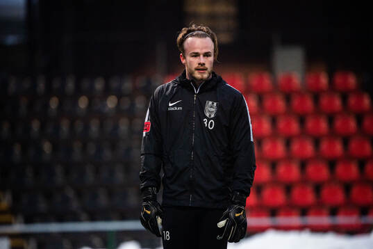 Målvakt Gustav Nyberg
