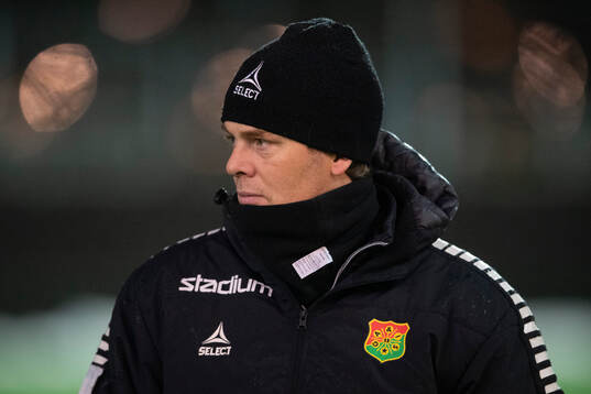 Huvudtränare Fredrik Holmberg