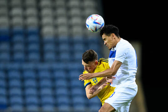 Noah Persson of Sweden and Pyry Soiri of Finland