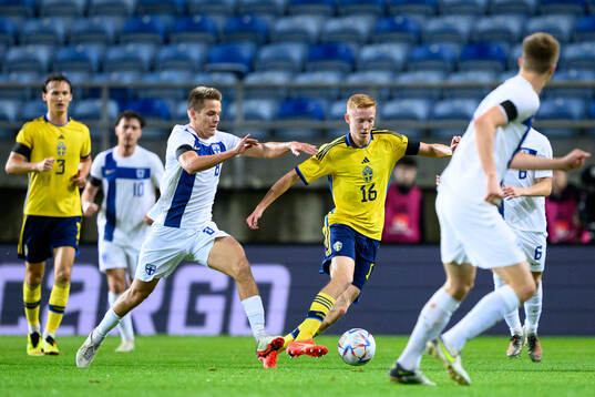 Niilo Mäenpää of Finland and Hugo Larsson of Sweden
