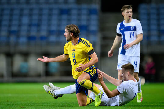 Christoffer Nyman of Sweden and Robert Ivanov of Finland