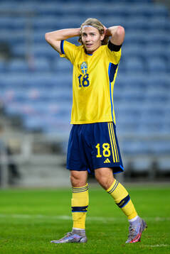 Sebastian Nanasi of Sweden reacts
