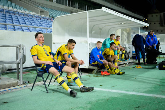 Noah Persson and Yasin Ayari of Sweden